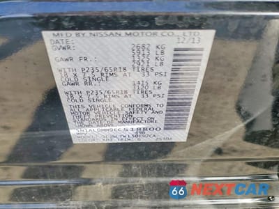 Zdjęcie 14 z 14 samochodu: 2014 INFINITI QX60 BASE VIN:5N1AL0MM9EC518800 - miniatura