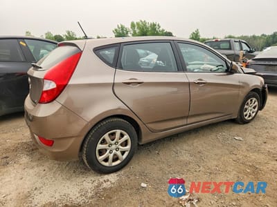 Trzecie zdjęcie samochodu z tyłu: 2012 HYUNDAI ACCENT GS VIN:KMHCT5AE9CU047161 - miniatura