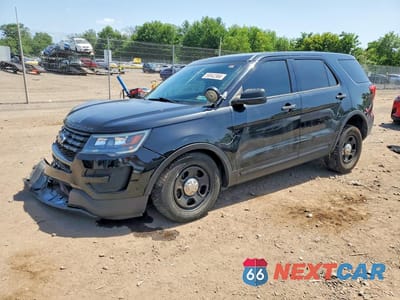 2017 FORD EXPLORER POLICE INTERCEPTOR 1FM5K8AT6HGD59522 - główne zdjęcie licytacji z USA - miniatura