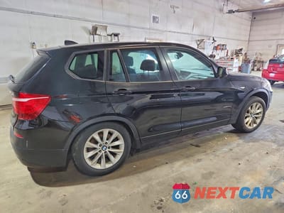 Trzecie zdjęcie samochodu z tyłu: 2014 BMW X3 XDRIVE28I VIN:5UXWX9C59E0D25000 - miniatura