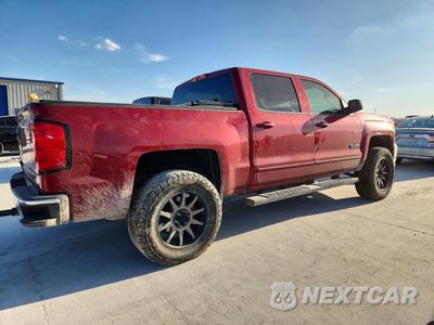 Trzecie zdjęcie samochodu z tyłu: 2018 CHEVROLET SILVERADO C1500 LT VIN:3GCPCREC3JG519313 - miniatura