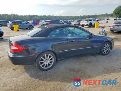 Trzecie zdjęcie samochodu z tyłu: 2007 MERCEDES-BENZ CLK 350 VIN:WDBTK56F47T086615 - miniatura