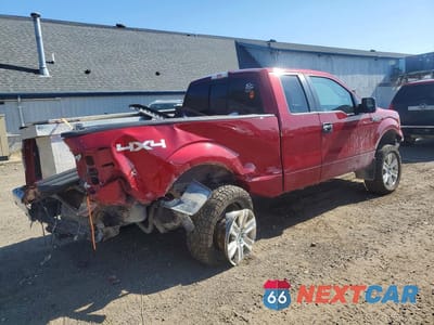 Trzecie zdjęcie samochodu z tyłu: 2013 FORD F150 SUPER CAB VIN:1FTFX1EF1DFC78742 - miniatura