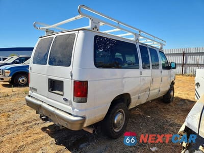 Trzecie zdjęcie samochodu z tyłu: 2006 FORD ECONOLINE E350 SUPER DUTY WAGON VIN:1FMNE31L46HB42276 - miniatura