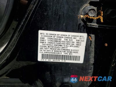 Zdjęcie 13 z 13 samochodu: 2011 ACURA MDX TECHNOLOGY VIN:2HNYD2H60BH528772 - miniatura