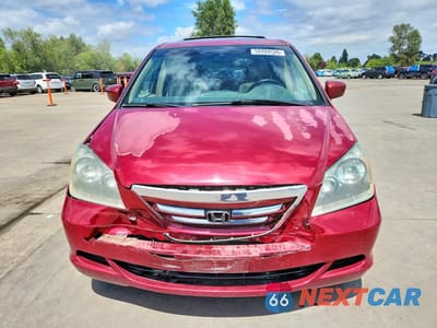 Piąte zdjęcie samochodu w środku: 2006 HONDA ODYSSEY EXL VIN:5FNRL38776B083079 - miniatura