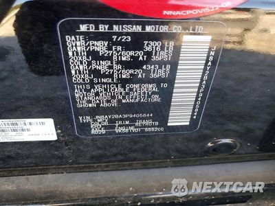 Zdjęcie 13 z 13 samochodu: 2023 NISSAN ARMADA SL VIN:JN8AY2BA3P9405844 - miniatura