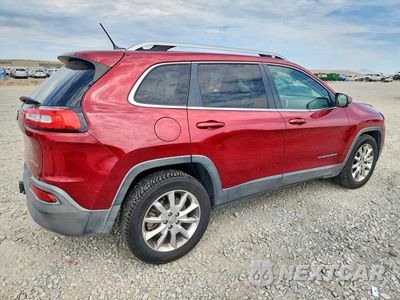 Trzecie zdjęcie samochodu z tyłu: 2014 JEEP CHEROKEE LIMITED VIN:1C4PJMDS4EW129930 - miniatura