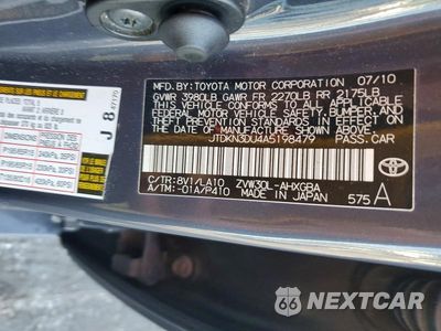 Zdjęcie 12 z 12 samochodu: 2010 TOYOTA PRIUS IV VIN:JTDKN3DU4A5198479 - miniatura