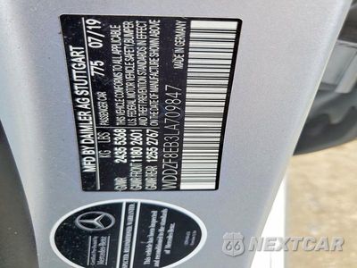 Zdjęcie 12 z 12 samochodu: 2020 MERCEDES-BENZ E 350 4MATIC VIN:WDDZF8EB3LA709847 - miniatura
