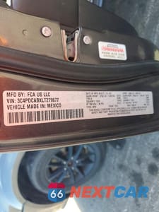Zdjęcie 12 z 12 samochodu: 2020 DODGE JOURNEY SE VIN:3C4PDCABXLT279677 - miniatura