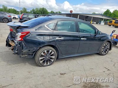 Trzecie zdjęcie samochodu z tyłu: 2017 NISSAN SENTRA SR VIN:3N1AB7AP9HY233303 - miniatura