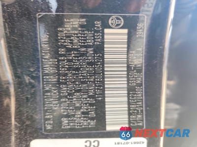 Zdjęcie 12 z 12 samochodu: 2020 TOYOTA AVALON TRD VIN:4T1FZ1FB0LU054275 - miniatura