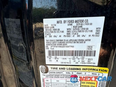 Zdjęcie 10 z 10 samochodu: 2014 FORD F150 SVT RAPTOR VIN:1FTFW1R62EFA97793 - miniatura