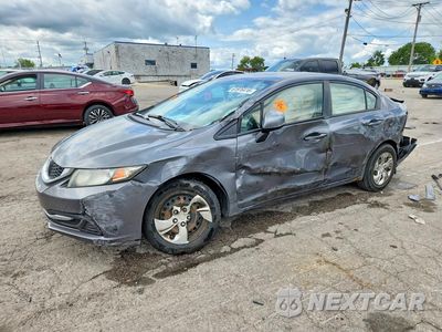2013 HONDA CIVIC LX 19XFB2F59DE028136 - główne zdjęcie licytacji z USA - miniatura