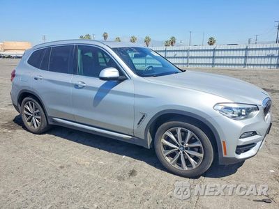 Czwarte zdjęcie samochodu z boku: 2019 BMW X3 SDRIVE30I VIN:5UXTR7C54KLF26752 - miniatura