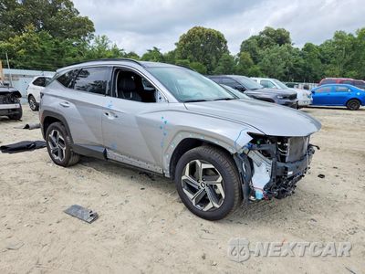 Czwarte zdjęcie samochodu z boku: 2022 HYUNDAI TUCSON LIMITED VIN:KM8JECA19NU027367 - miniatura