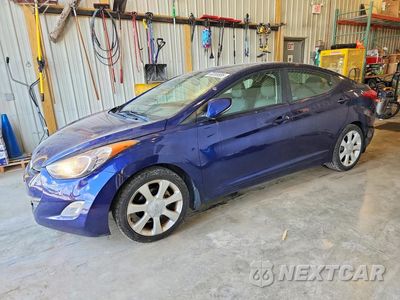 2012 HYUNDAI ELANTRA LIMITED 5NPDH4AE3CH150882 - główne zdjęcie licytacji z USA - miniatura