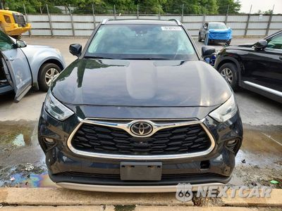 Piąte zdjęcie samochodu w środku: 2023 TOYOTA HIGHLANDER PLATINUM VIN:5TDKDRBH8PS518515 - miniatura