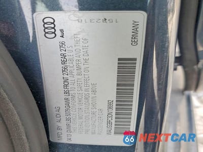 Zdjęcie 12 z 12 samochodu: 2013 AUDI A6 PREMIUM PLUS VIN:WAUGGBFC3DN136992 - miniatura