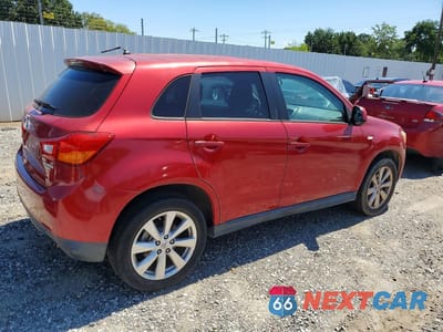 Trzecie zdjęcie samochodu z tyłu: 2015 MITSUBISHI OUTLANDER SPORT ES VIN:4A4AP3AU2FE044783 - miniatura