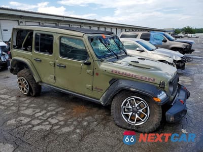Czwarte zdjęcie samochodu z boku: 2026 JEEP WRANGLER RUBICON VIN:1C4PJXFN8TW154805 - miniatura