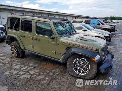 Czwarte zdjęcie samochodu z boku: 2026 JEEP WRANGLER RUBICON VIN:1C4PJXFN8TW154805 - miniatura