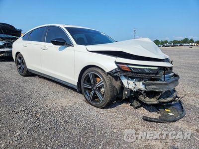 Czwarte zdjęcie samochodu z boku: 2023 HONDA ACCORD HYBRID SPORT VIN:1HGCY2F51PA003581 - miniatura