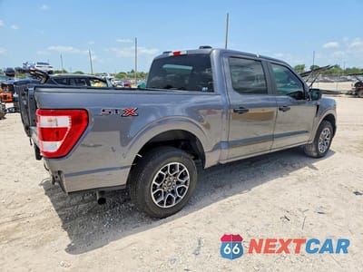 Trzecie zdjęcie samochodu z tyłu: 2021 FORD F150 SUPERCREW VIN:1FTEW1CPXMKE73482 - miniatura