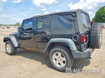 Drugie zdjęcie samochodu z przodu: 2014 JEEP WRANGLER UNLIMITED SPORT VIN:1C4BJWDG9EL329091 - miniatura