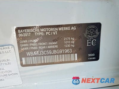 Zdjęcie 12 z 12 samochodu: 2018 BMW 430XI GRAN COUPE VIN:WBA4J3C59JBG91963 - miniatura