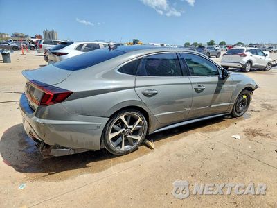 Trzecie zdjęcie samochodu z tyłu: 2021 HYUNDAI SONATA SEL PLUS VIN:5NPEJ4J2XMH087232 - miniatura