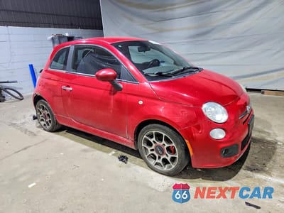 Czwarte zdjęcie samochodu z boku: 2013 FIAT 500 SPORT VIN:3C3CFFBR6DT580815 - miniatura