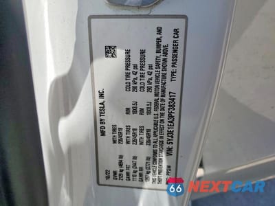 Zdjęcie 12 z 12 samochodu: 2023 TESLA MODEL 3 VIN:5YJ3E1EA3PF383417 - miniatura