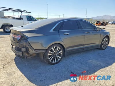 Trzecie zdjęcie samochodu z tyłu: 2019 LINCOLN MKZ RESERVE II VIN:3LN6L5E90KR617578 - miniatura