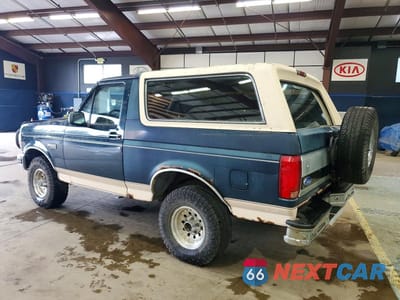 Drugie zdjęcie samochodu z przodu: 1993 FORD BRONCO U100 VIN:1FMEU15NXPLA40353 - miniatura