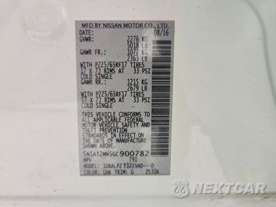 Zdjęcie 13 z 13 samochodu: 2016 NISSAN ROGUE S VIN:5N1AT2MN5GC900782 - miniatura
