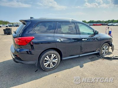 Trzecie zdjęcie samochodu z tyłu: 2019 NISSAN PATHFINDER S VIN:5N1DR2MM4KC603403 - miniatura