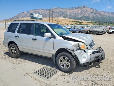 Czwarte zdjęcie samochodu z boku: 2004 HONDA PILOT EXL VIN:2HKYF18514H609887 - miniatura