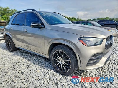 Czwarte zdjęcie samochodu z boku: 2021 MERCEDES-BENZ GLE 350 VIN:4JGFB4JB5MA350490 - miniatura