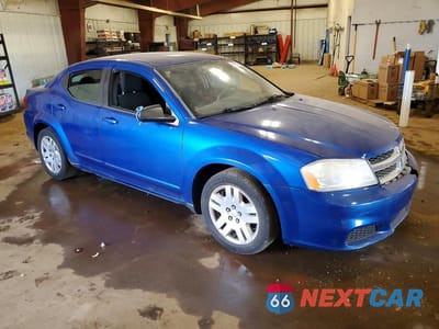 Czwarte zdjęcie samochodu z boku: 2012 DODGE AVENGER SE VIN:1C3CDZAG8CN269800 - miniatura