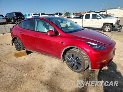 Czwarte zdjęcie samochodu z boku: 2024 TESLA MODEL Y VIN:7SAYGDED1RA319309 - miniatura