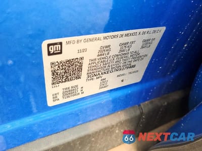 Zdjęcie 13 z 13 samochodu: 2024 CHEVROLET EQUINOX LT VIN:3GNAXKEG7RS179488 - miniatura
