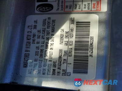 Zdjęcie 12 z 12 samochodu: 2009 NISSAN 370Z BASE VIN:JN1AZ44E99M402681 - miniatura