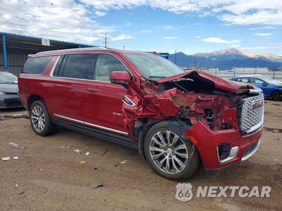 Czwarte zdjęcie samochodu z boku: 2022 GMC YUKON XL DENALI VIN:1GKS2JKL6NR138827 - miniatura