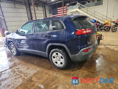 Drugie zdjęcie samochodu z przodu: 2014 JEEP CHEROKEE SPORT VIN:1C4PJMABXEW134330 - miniatura