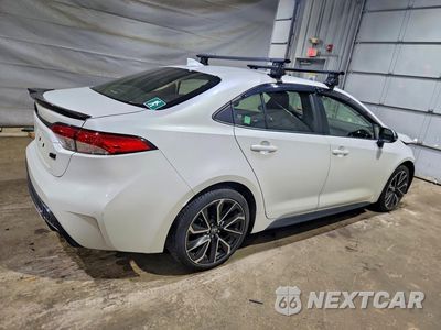 Trzecie zdjęcie samochodu z tyłu: 2022 TOYOTA COROLLA SE VIN:JTDM4MCE1NJ096307 - miniatura