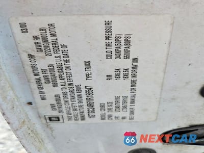 Zdjęcie 12 z 12 samochodu: 2000 GMC SIERRA C2500 VIN:1GTGC24R6YR186547 - miniatura