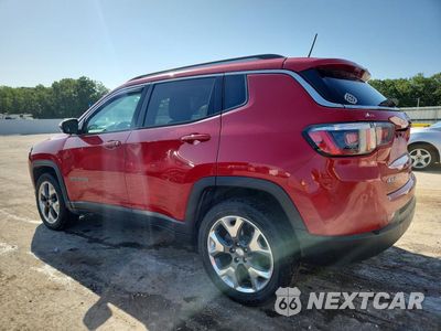 Drugie zdjęcie samochodu z przodu: 2019 JEEP COMPASS LIMITED VIN:3C4NJDCB2KT627702 - miniatura