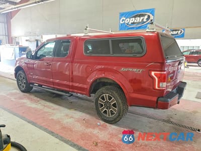 Drugie zdjęcie samochodu z przodu: 2015 FORD F150 SUPER CAB VIN:1FTFX1EG4FFA14636 - miniatura